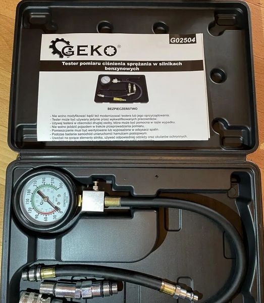 Компрессометр для бензинових двигунів GEKO G02504 G02504 фото