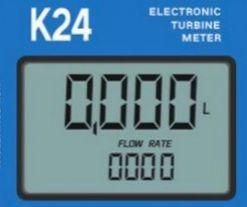 Лічильник витрати пального REWOLT цифровий турбінного типу RE SLK24 ДП Adblue Вода 10-100л/хв Польща Гарантія 1рік RE SLK24 фото