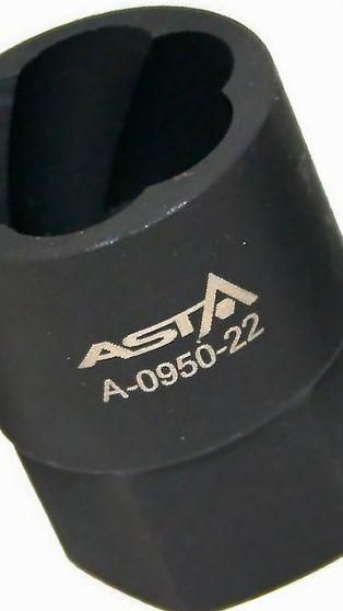 Головка Cr-Mo 1/2 -22мм Super Lock для злизаних гайок ASTA A-0950-22 A-0950-22 фото