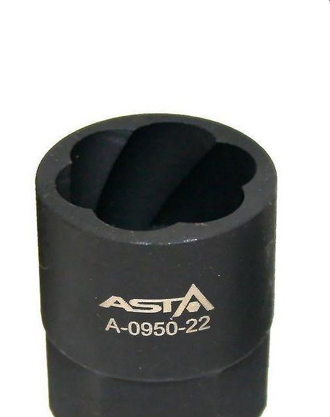 Головка Cr-Mo 1/2 -22мм Super Lock для злизаних гайок ASTA A-0950-22 A-0950-22 фото