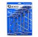 Набір Т-образних ключів TORX (пластикова ручка) 9 одиниць GEKO G30587 G30587 фото 9