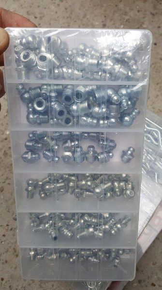 Набір ніпелів для масляного шприца 110 елементів GEKO G02920 G02920 фото