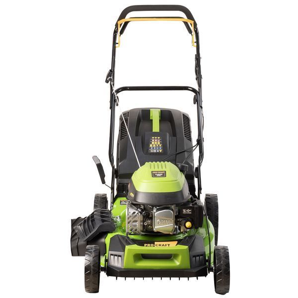 Бензинова газонокосарка Procraft PLM460 NEW, 2900 Вт, 166 см&sup3;, ширина 462 мм, висота 25&ndash;75 мм, травозбірник 62 л, самохідна  PLM460 NEW фото