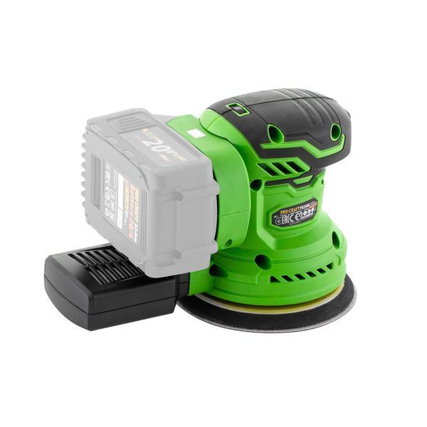 Акумуляторна ексцентрикова шліфувальна машина Procraft PX20BL (без АКБ та ЗП) PX20BL_bb фото