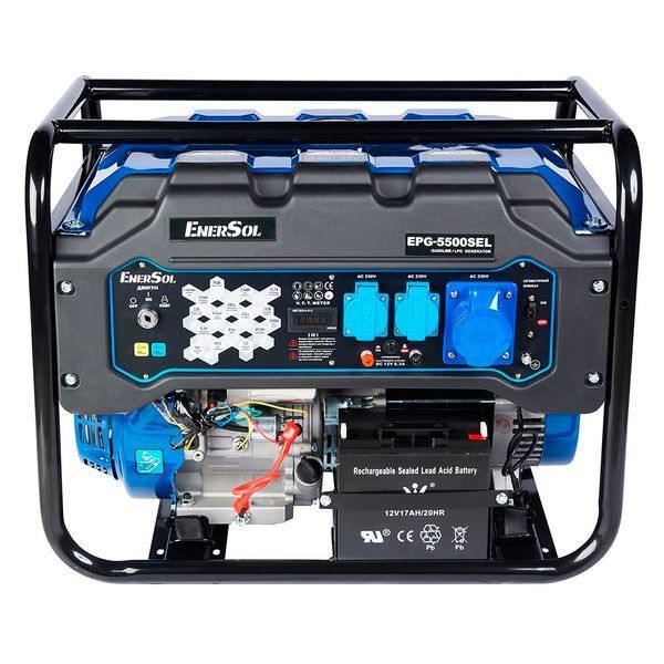 Генератор газово-бензиновый EnerSol EPG-5500SEL EPG-5500SEL фото