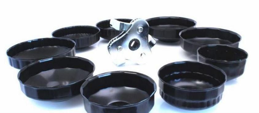 Универсальный набор чашек для снятия масляных фильтров SATRA S-OFS30 Специнструмент В кейсе 30ед. Гарантия 1г. S-OFS30 фото