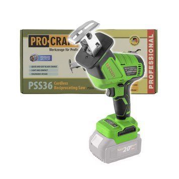 Акумуляторна шабельна пилка Procraft PSS36, 20В, без АКБ та ЗП PSS36_bb фото