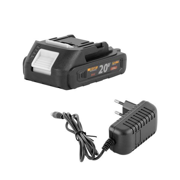 Аккумуляторный ударный шуруповерт Procraft PS25, 20В, 1 АКБ 2 Ач + ЗУ, 230 Нм PS25_1akb фото