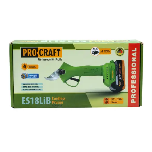 Акумуляторний секатор Procraft ES18LiB ES18LiB фото