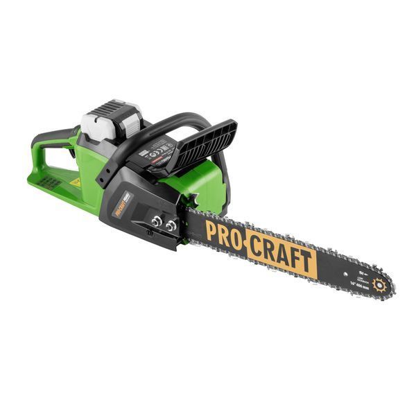 Акумуляторна ланцюгова пила Procraft PKA48Li, 40В, Шина 40см, безщіткова, 2 АКБ 8Аг + ЗП PKA48Li_2akb фото