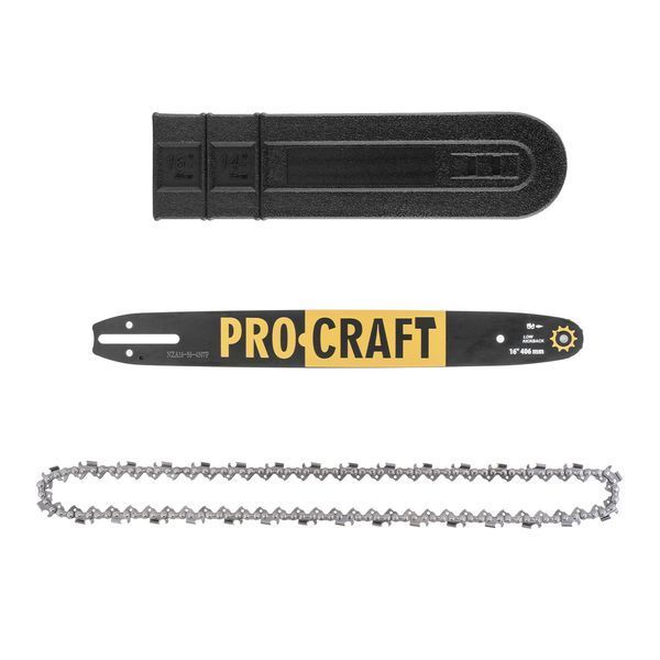 Акумуляторна ланцюгова пила Procraft PKA48Li, 40В, Шина 40см, безщіткова, 2 АКБ 8Аг + ЗП PKA48Li_2akb фото