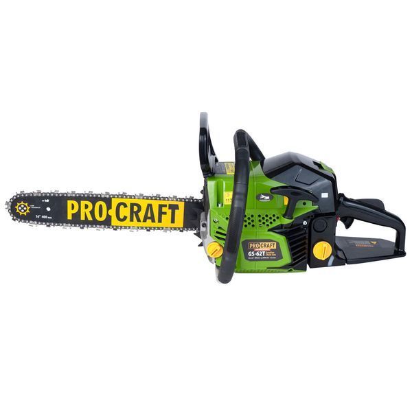 Бензопила Procraft GS-62T NEW 1900 Вт 49,3 см&sup3; шина 40 см Easy Start GS62T_NEW фото