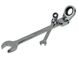 Набор ключей комбинированных шарнирно-трещоточных 8 предметов GEKO G10338 Слесарный инструмент 8-22мм Poland G10338 фото 7