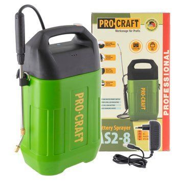 Аккумуляторный опрыскиватель Procraft AS2-8, 8 л, 12В, 2 Ач AS2-8 фото