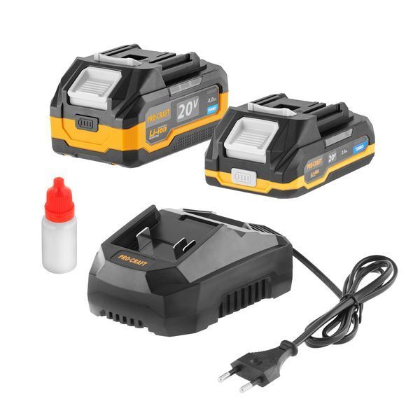 Набор аккумуляторной пилы Procraft PKA35Li и садовых ножниц Procraft ES25Li PA168SET, 20В, 2 АКБ + ЗУ PA168SET фото