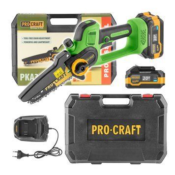 Аккумуляторная ручная пила Procraft PKA35Li, 20В, 6", бесщеточная, 1 АКБ 4Ач + ЗУ PKA35Li фото