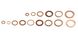 Набор медных колец GEKO G02807 Медные шайбы в маркированной коробке 150 штук Расходные материалы Польша G02807 фото 6