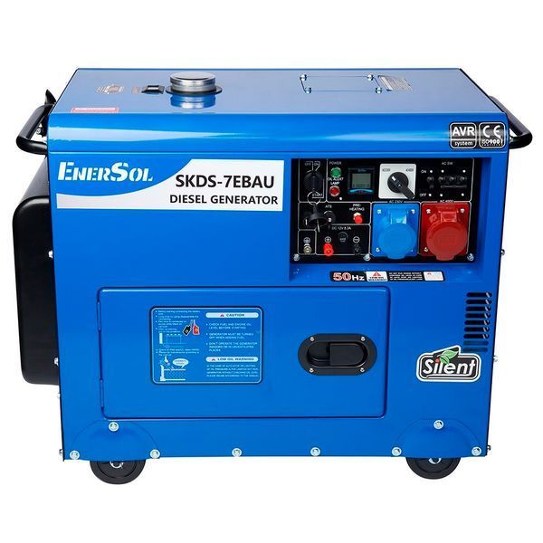 Генератор дизельный EnerSol SKDS-7EBAU SKDS-7EBAU фото