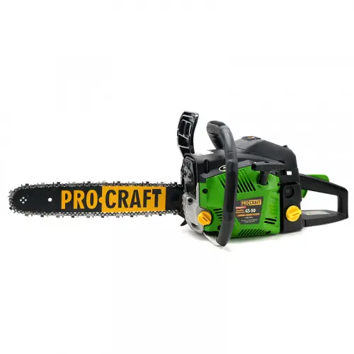 Бензопила Procraft GS50/2 (2 шины, 2 цепи &ndash; 40, 45) GS50/2  фото