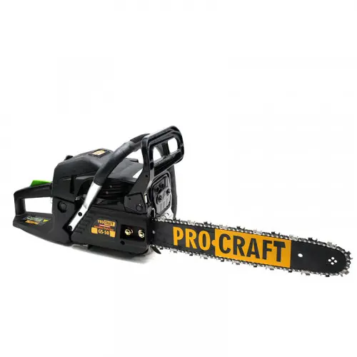 Бензопила Procraft GS50/2 (2 шины, 2 цепи &ndash; 40, 45) GS50/2  фото