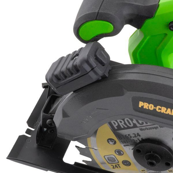 Акумуляторна дискова пилка Procraft PCA28 (2 акумулятори 20 В 4 Аг + зарядний пристрій) PCA28_2akb фото