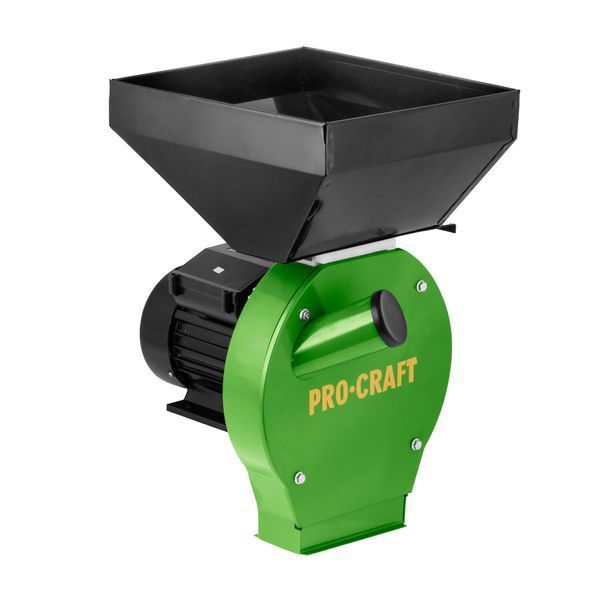 Зернодробилка электрическая PROCRAFT PCM 3000 Кормоизмельчитель для зерновых и початков кукурузы 5 сит PCM3000 фото
