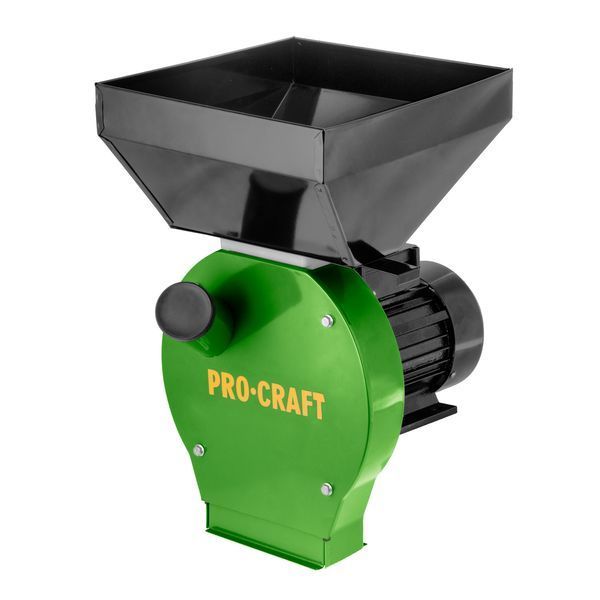 Зернодробилка электрическая PROCRAFT PCM 3000 Кормоизмельчитель для зерновых и початков кукурузы 5 сит PCM3000 фото