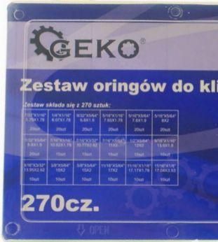 Комплект резиновых сальников 270 шт. для кондиционеров GEKO G02810 Расходные материалы Уплотнитель Poland G02810 фото