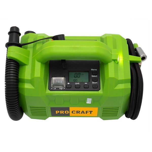 Аккумуляторный компрессор Procraft LK30, 20В, цифровой дисплей, без АКБ и ЗУ LK30_bb фото