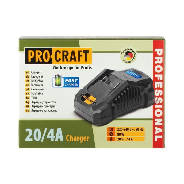 Зарядное устройство Procraft Charger20/4A Fast Charge Charger20/4A фото