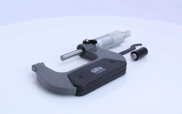 Угольный микрометр SATRA S-MIC50 Диапазон измерения 25-50мм Разрешение 0,01мм Ручной инструмент Гарантия 1 год S-MIC50 фото