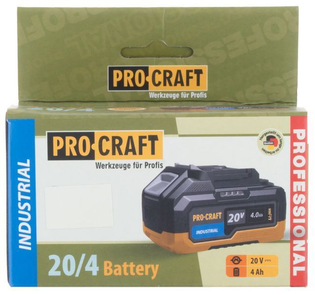 Аккумуляторная батарея Procraft Industrial Battery20/4C Type-C 20 В 4 А&middot;ч Battery20/4C_Industrial  фото