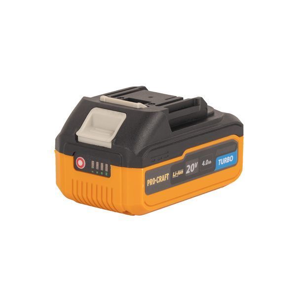 Набор аккумуляторов Procraft Battery20/4 Turbo (2 4Ач, 20 В)  зарядное устройство Procraft Charger20/1 (1 А) Akb4_2_20/1 фото
