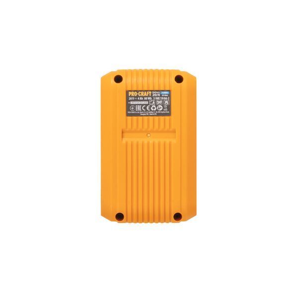 Набор аккумуляторов Procraft Battery20/4 Turbo (2 4Ач, 20 В)  зарядное устройство Procraft Charger20/1 (1 А) Akb4_2_20/1 фото