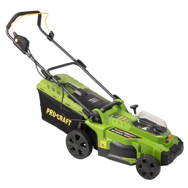 Акумуляторна газонокосарка Procraft PLM20bb, 20V, ширина 370 мм, висота 25&ndash;75 мм, травозбірник 35 л, без АКБ та ЗП PLM20bb фото