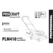 Газонокосарка бензинова Procraft PLM410 косарка для трави PLM410  фото 3