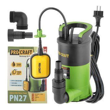 Дренажно-фекальный насос Procraft PN27 750 Вт, 14000 л/ч PN27 фото