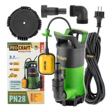 Дренажно-фекальный насос Procraft PN28 750 Вт, 14000 л/ч PN28  фото