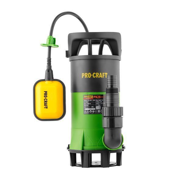 Дренажно-фекальний насос Procraft PN28 750 Вт, 14000 л/год PN28  фото