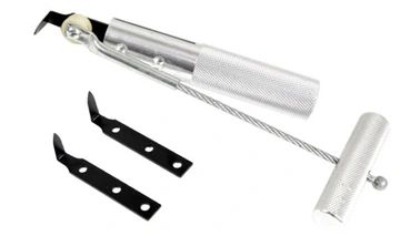 Нож для вырезки стекла с лезвиями GEKO G02701 Нож для демонтажа лобового стекла прикрепленного клеем Польша G02701 фото